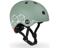 Scoot & Ride Kask Ochronny XXS-S dla dzieci 1-5 lat Green Lines - 1039896 - zdjęcie 2